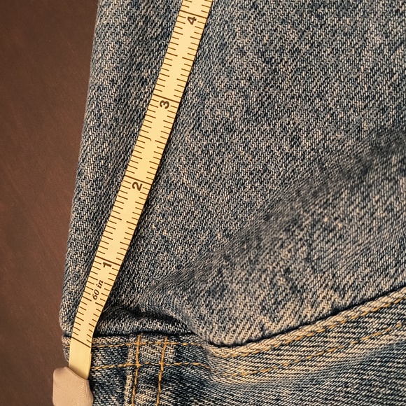 Vintage Lee Blue Denim Jacket - size Large - Picture 9 of 12